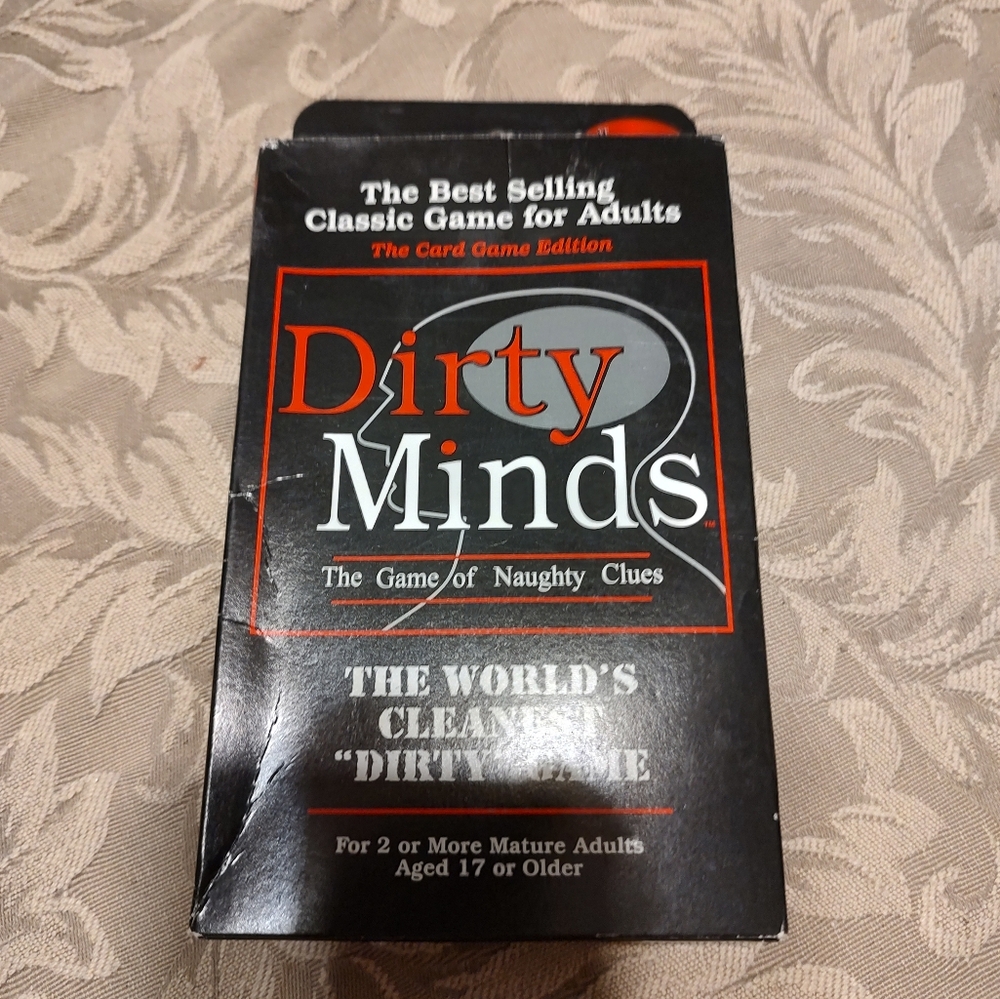 ▪️🎲▪️Vintage Deadstock Dirty Minds World's Cleanest Dirty Party Card Game Set